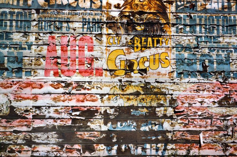 Circus Poster Wall